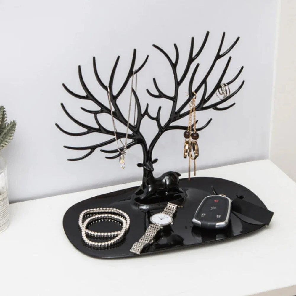 2 Deer Jewelry Display